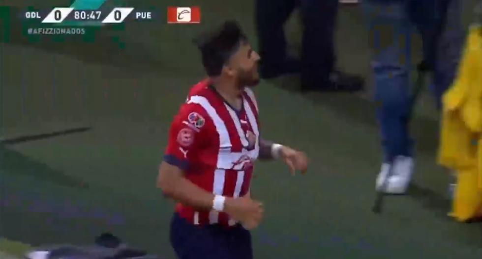 Chivas vs. Puebla: gol de Alexis Vega para el 1-0 del ‘Rebaño sagrado’ 