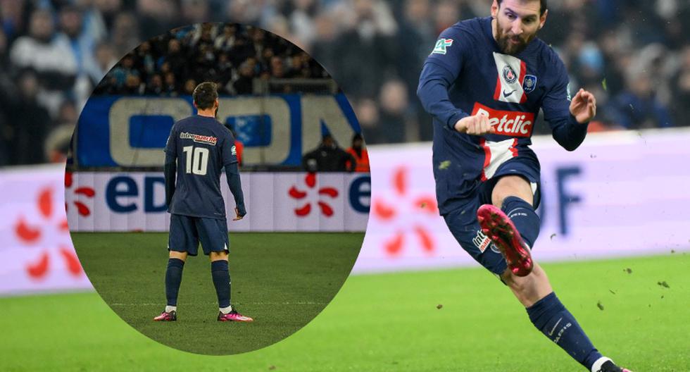 Messi volvió a usar la ‘10′ pero quedó eliminado de la Copa de Francia