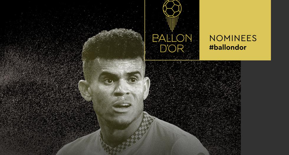 Luis Díaz apareció en la lista de los 30 nominados al Balón de Oro 2022