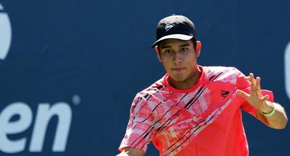 Gonzalo Bueno clasificó a la tercera ronda del US Open Junior: el tenista peruano venció a Jack Loutit