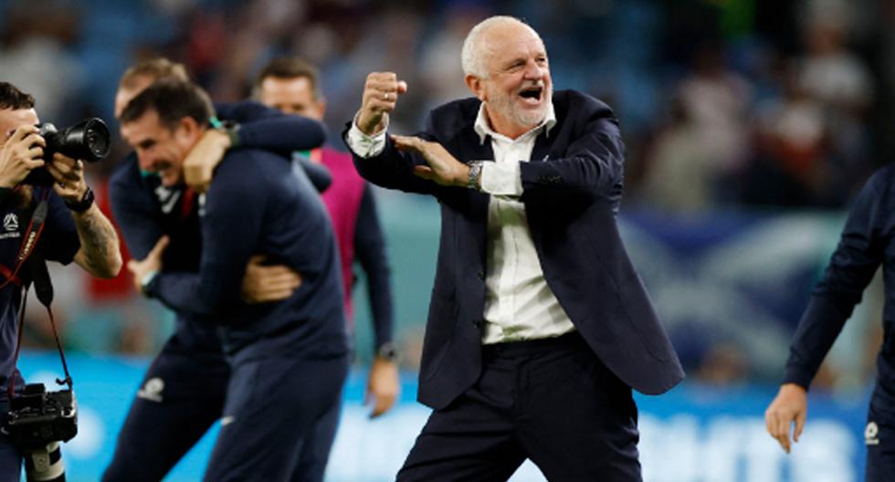 “Sin celebraciones”: DT de Australia mantiene la tranquilidad tras pasar a octavos del Mundial 2022