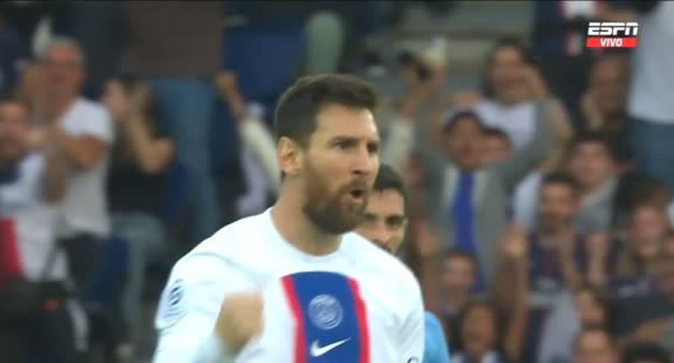 Golazo de Lionel Messi en PSG con un violento disparo de larga distancia 