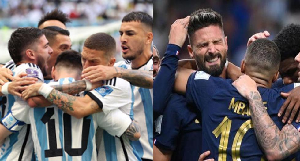 Alienaciones de Argentina vs. Francia EN VIVO para la final del Mundial Qatar 2022