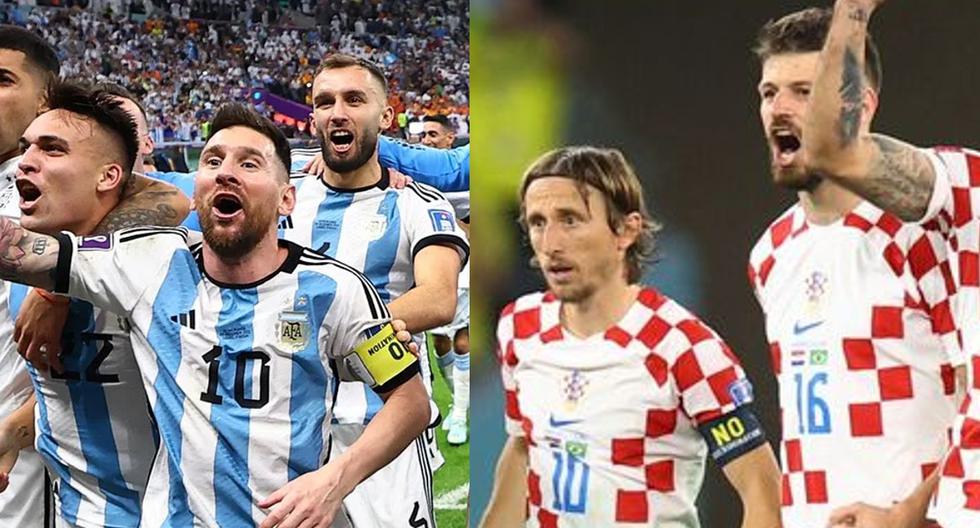 Argentina vs Croacia EN VIVO: las alineaciones de Scaloni y Dalić para las semifinales