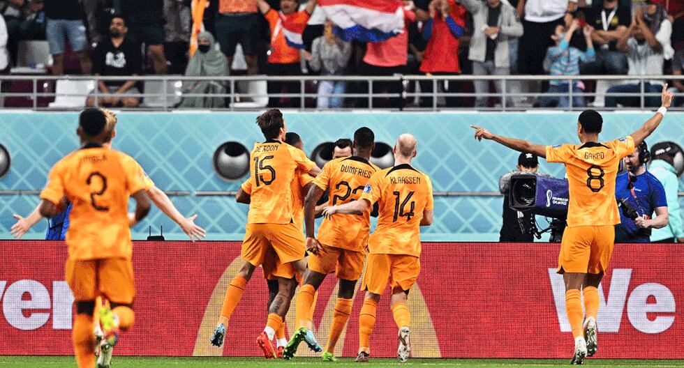 Países Bajos venció 3-1 a Estados Unidos y accedió a cuartos de Qatar 2022 | RESUMEN Y GOLES