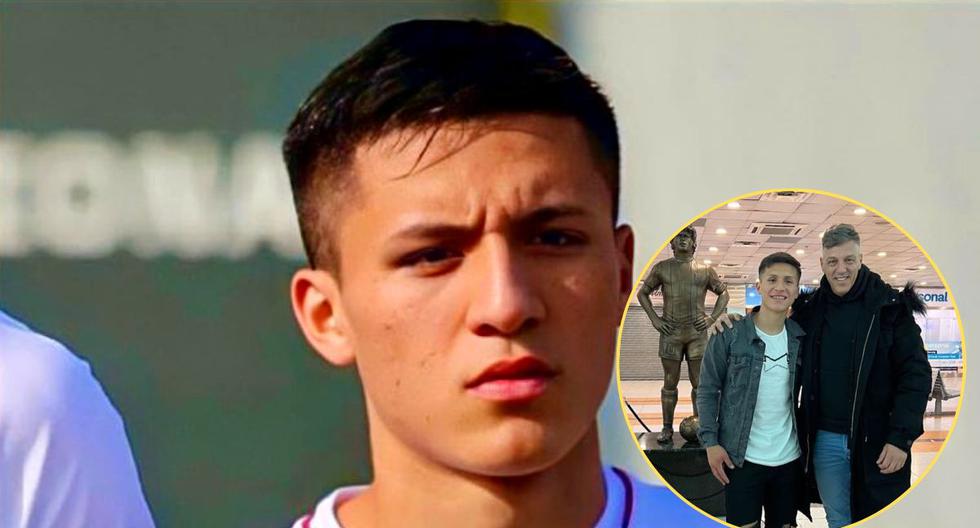 Peruvian national team: Catriel Cabello, the 20 million euro youth player has arrived.