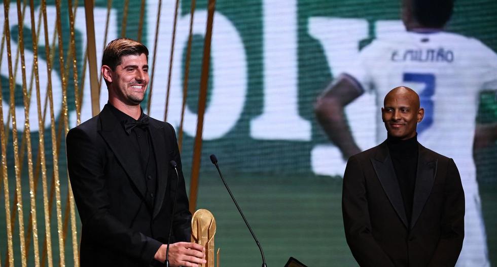 Thibaut Courtois recibió el premio Lev Yashin: fue elegido como el mejor arquero del año