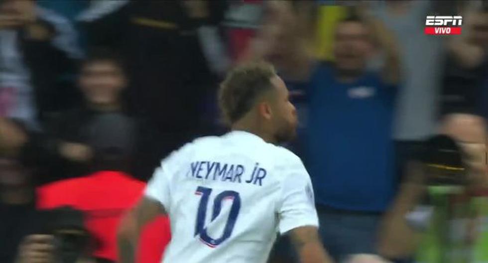 Brutal pase de Messi para que Neymar ‘rompa’ el arco de Troyes y anote el 3-2 de PSG 