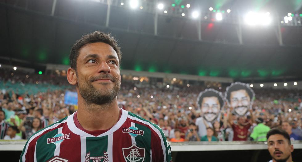 Fred recibió un gran homenaje en el Maracaná tras confirmar su despedida del fútbol profesional