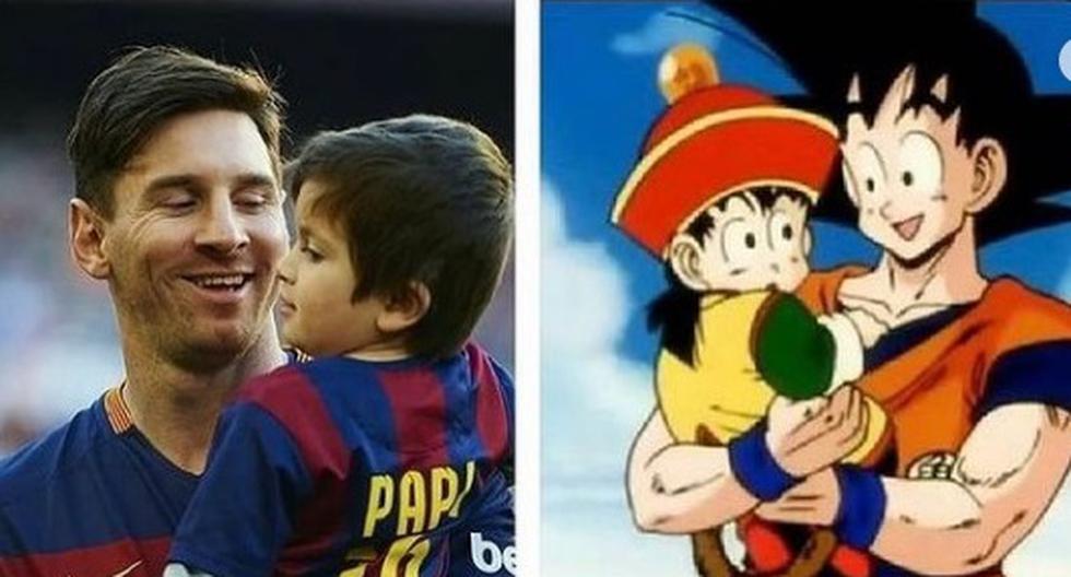 ¿Lionel Messi y Gokú son el mismo? Mira estas 10 comparaciones entre ambos personajes