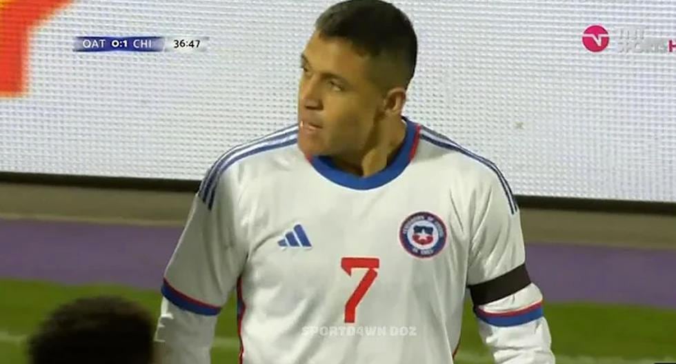 Gol de Alexis Sánchez para el 1-0 de Chile vs. Qatar por el amistoso fecha FIFA en Austria 