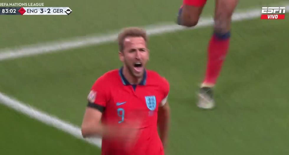 En menos de 15 minutos: goles de Shaw, Mount y Kane para la victoria parcial de Inglaterra sobre Alemania