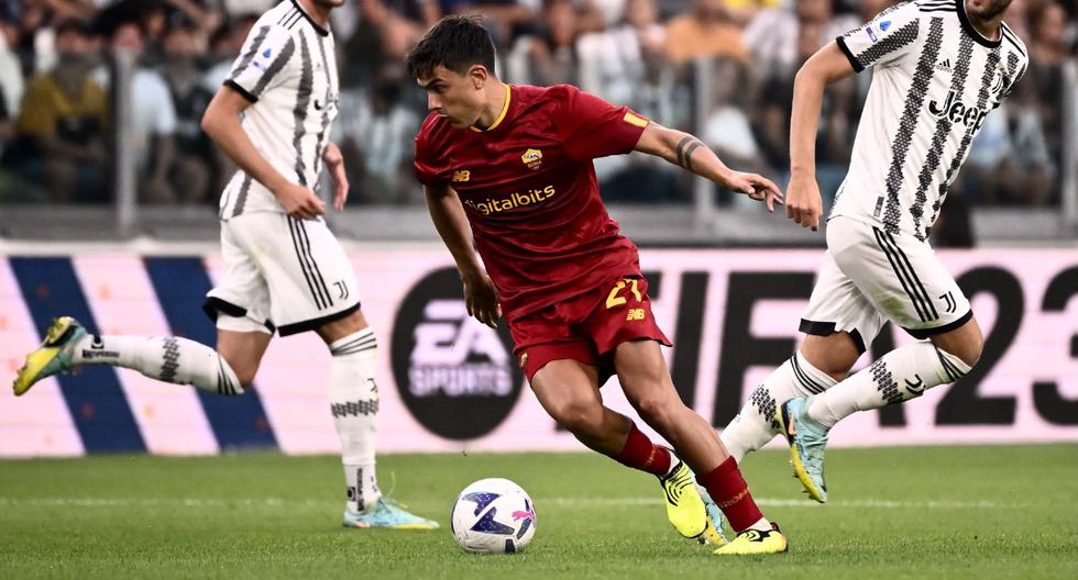 Juventus igualó 1-1 con la Roma en el regreso de Dybala a Turín | RESUMEN