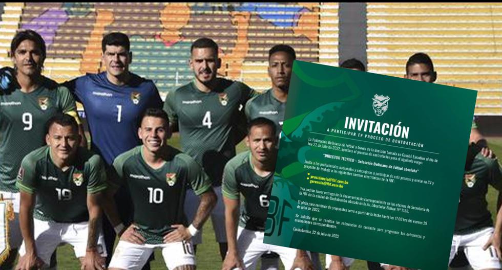 Selección de Bolivia busca director técnico ... por Facebook