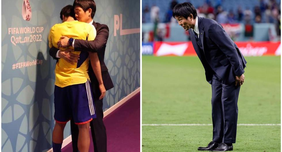 La reverencia del técnico de Japón luego de ser eliminado del Mundial Qatar 2022