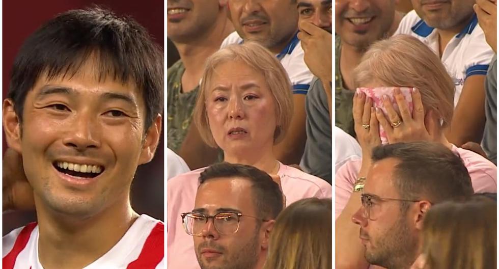 Delantero japonés fue expulsado por el VAR tras jugar 20 segundos: su familia no lo creía 