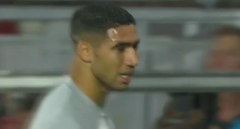 Gol de Achraf Hakimi para el 2-0 de PSG sobre Clermont por la Ligue 1