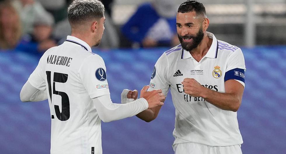Real Madrid beats Frankfurt 2-0 and wins the UEFA Supercup | SUMMARY AND GOALS