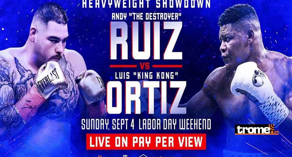 Ver HD Andy Ruiz vs King Kong Ortiz Gratis EN VIVO pelea de los pesos completos vía Star Plus