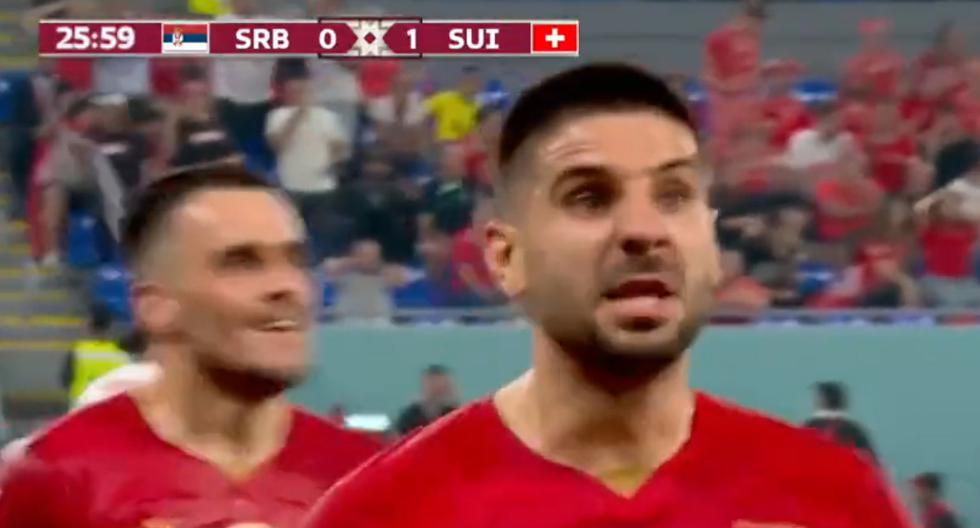 Serbia iguala rápido: gol de Mitrovic para el 1-1 ante Suiza en el Mundial de Qatar 2022 
