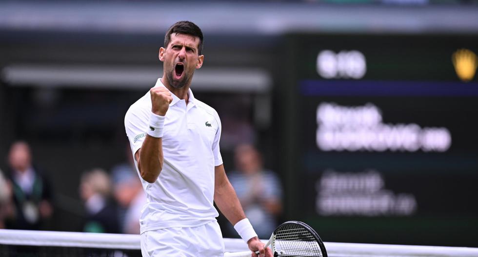Djokovic derrotó a Sinner en el quinto set: remontó un 2-0 y está en semifinales de Wimbledon