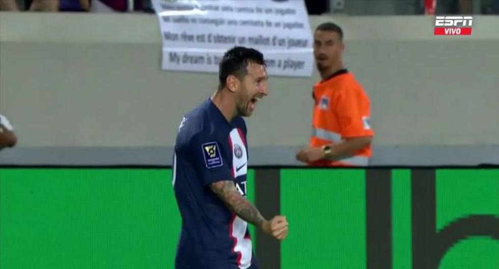 Picante: Messi paseó al portero de Nantes y definió para el 1-0 de PSG en la Supercopa 