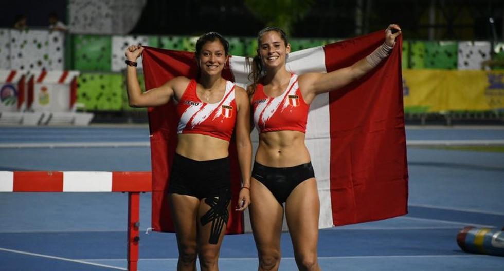 ¡Orgullo peruano! Oro para Hein y plata para Arévalo en salto con garrocha de Juegos Bolivarianos
