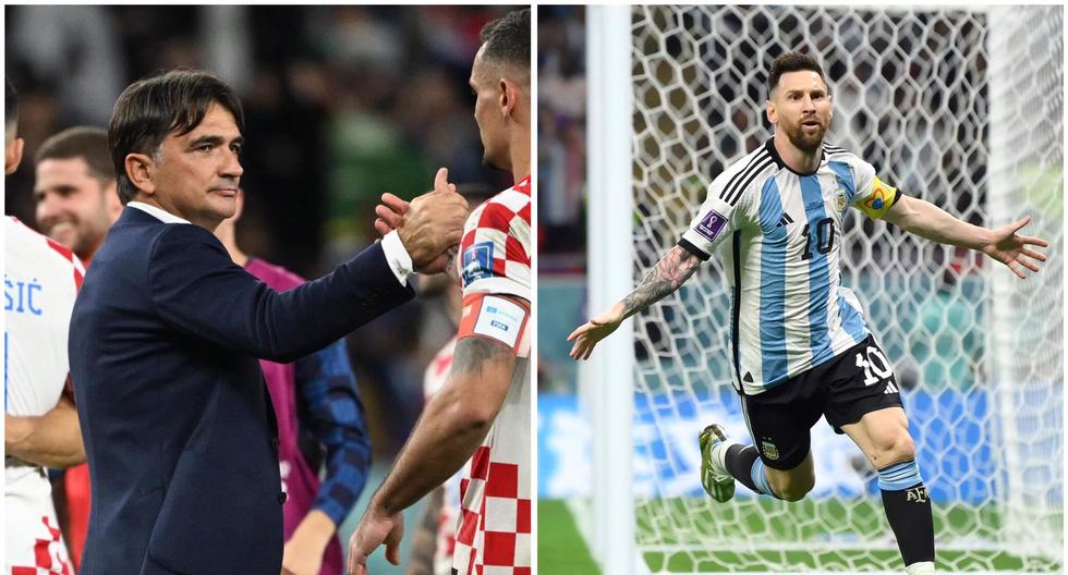 Zlatko Dalic, DT de Croacia, aseguró que “Messi no corre mucho”, previo a la semifinal del Mundial