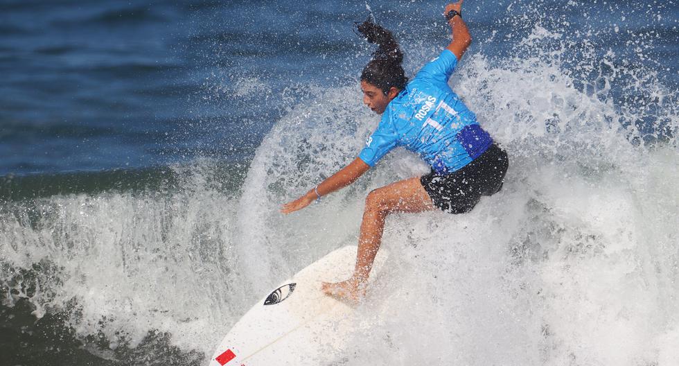 La surfista peruana Daniella Rosas terminó en la cuarta posición en el ISA World Games