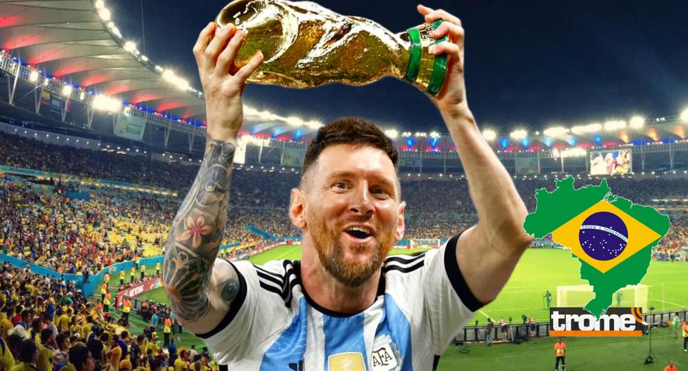 Lionel Messi es invitado a dejar huellas de sus pies en estadio Maracaná 