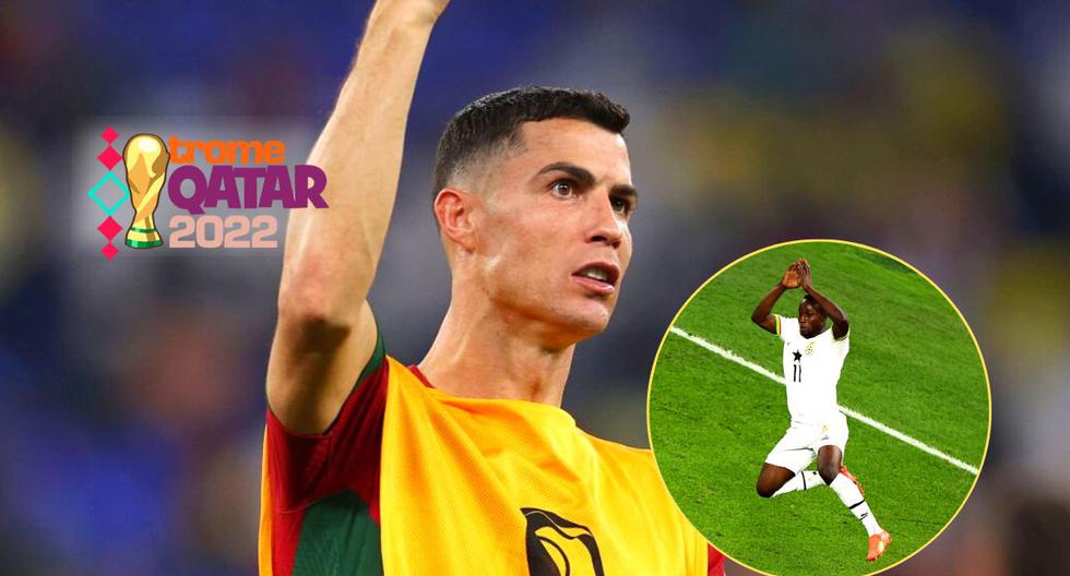 Cristiano Ronaldo explota con ghanés Osman Bukari por imitar su festejo 