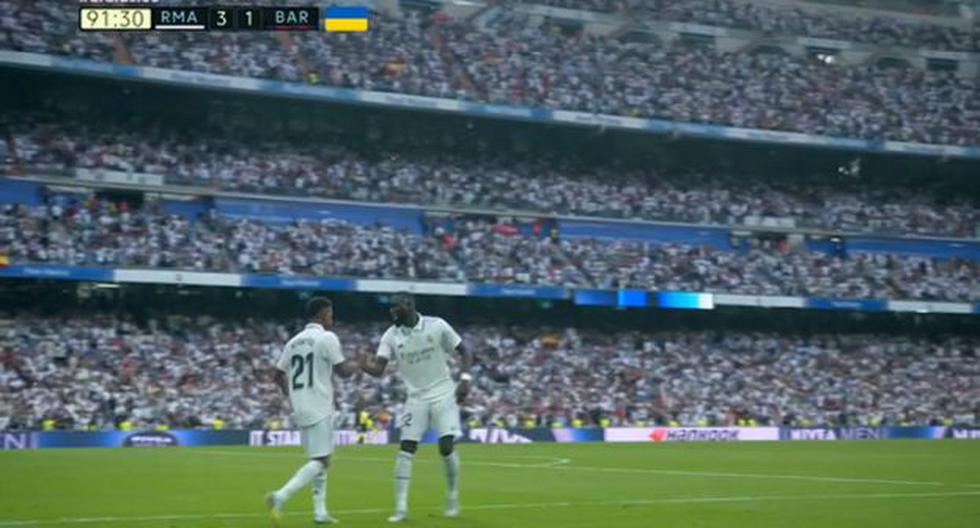 Fiesta en el Bernabéu: la reacción de la hinchada tras gol de Rodrygo en el clásico 