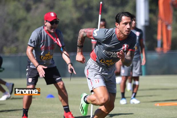 Peruvian team trains with new tools from Juan Reynoso (Photo: @seleccionperuana
