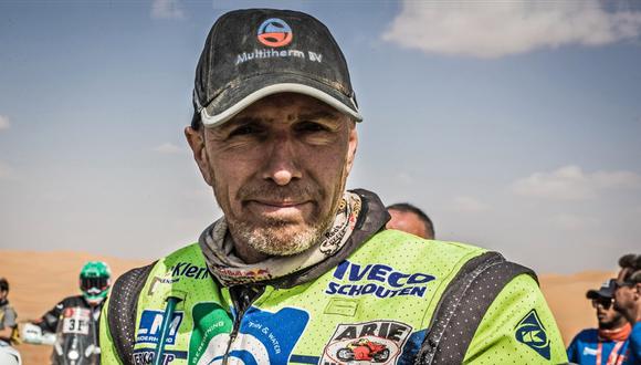 Edwin Straver, el piloto holandés de 48 años, predió la vida, víctima de un accidente en el Rally Dakar. (Foto: Dakar)
