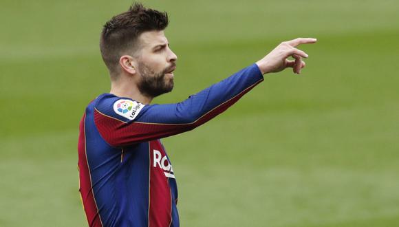 Gerard Piqué tiene contrato con Barcelona hasta mediados del 2024. (Foto: AFP)