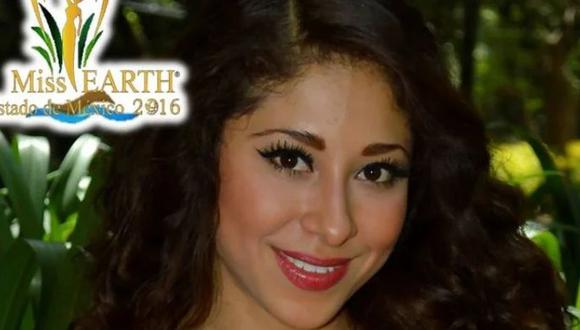 Participó en 2016 en un conocido concurso de belleza (Foto: Miss Earth México)