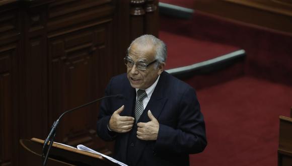 Aníbal Torres es ministro de Estado desde el inicio del Gobierno. (Foto: Hugo Pérez / @photo.gec)