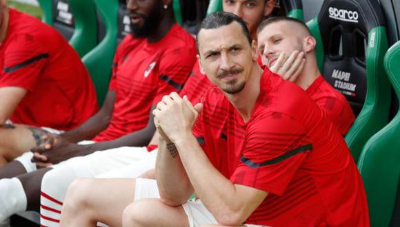 Zlatan Ibrahimovic fue operado de la rodilla. (Foto: EFE)