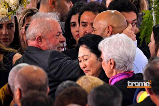 Lula da Silva lloró frente a féretro de Pelé (Foto: Gety Images)