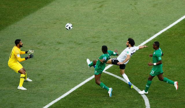 Egipto vs Arabia Saudita EN VIVO Canal TV ONLINE Gol Mohamed Salah por Rusia 2018