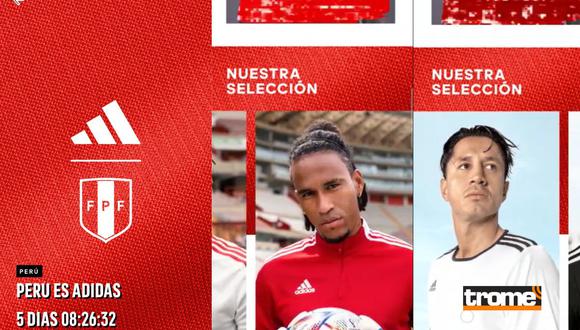 Jugadores de la selección peruana son parte de la promición de Adidas (@adidaspe)