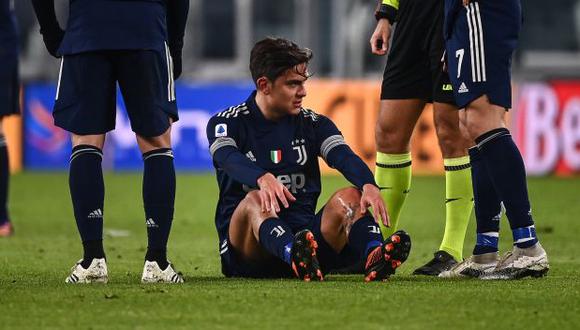 Paulo Dybala se perderá el choque ante Inter de Milán y algunos partidos más. (Foto: AFP)