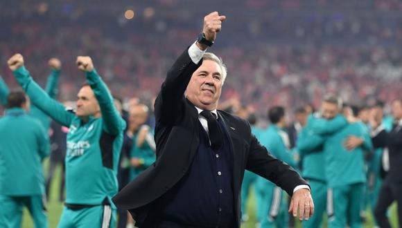 Carlo Ancelotti es el técnico más ganador en la historia de la Champions League. (Foto: EFE)