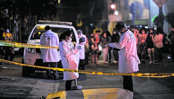 Sicariato en Lima y Callao sigue en aumento, más de 225 personas fueron asesinadas bajo esta modalidad. FOTOS: JOEL ALONZO/GEC