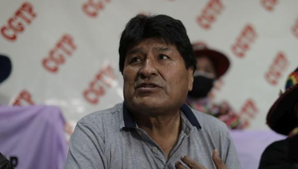 Expresidente de Bolivia, Evo Morales, llegó a Perú en diferentes oportunidades. (GEC)