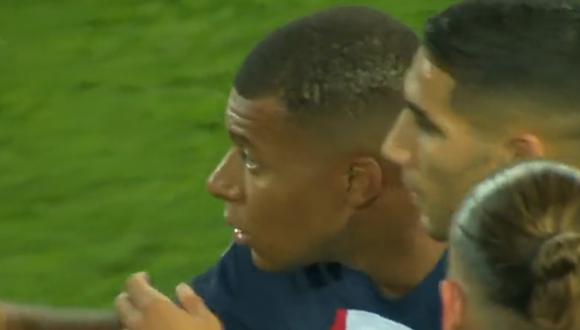 Kylian Mbappé estiró la ventaja a favor de PSG. Foto: Captura de pantalla de ESPN.
