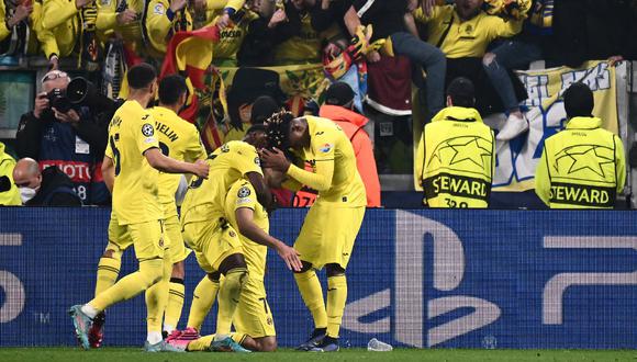 Villarreal vs. Juventus se enfrentaron por los octavos de final de la Champions League. Foto: AFP.
