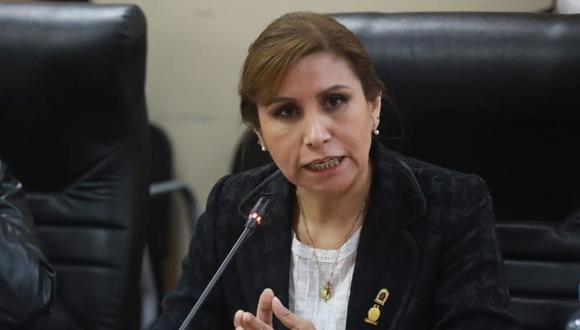 La fiscal Patricia Benavides se presentó ante la Comisión de Presupuesto del Congreso. Foto: Ministerio Público