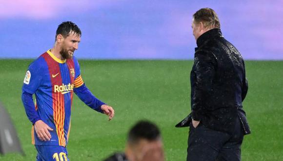 Ronald Koeman habló de cómo afectó la partida de Lionel Messi a Barcelona. (Foto: AFP)