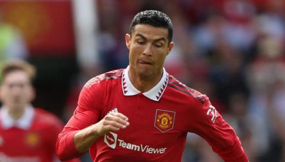 Cristiano Ronaldo fue señalado por Erik Ten Hag debido a una actitud con Manchester United. (Foto: AFP)